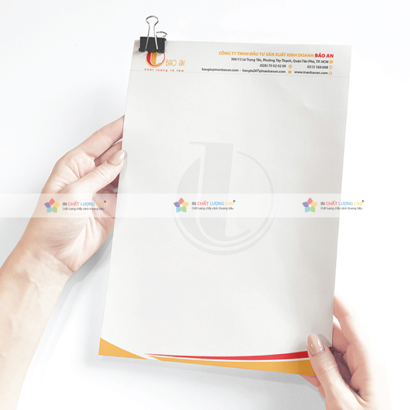 Giấy Tiêu Đề: Giải Pháp Nâng Tầm Thương Hiệu Năm 2025