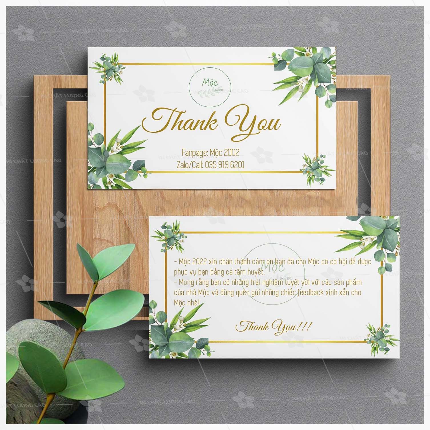 Tại Sao In Thẻ Cảm Ơn Được Ưa Chuộng Trong 2025?