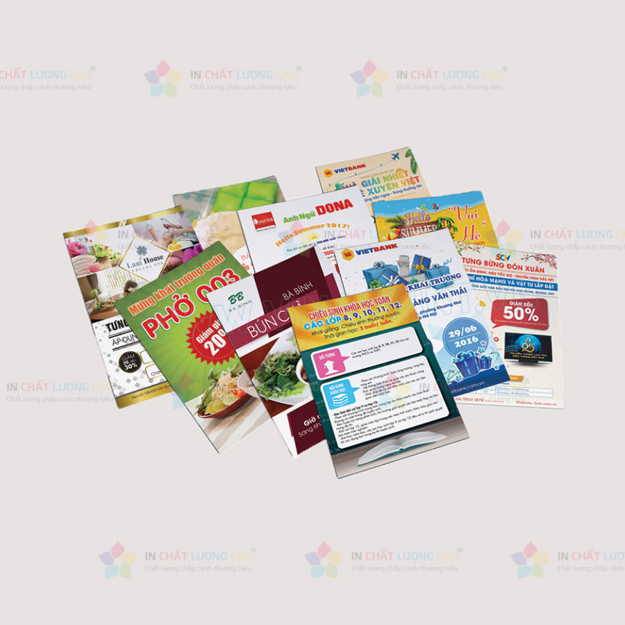 In Tờ Rơi Giá Rẻ, Chuyên Nghiệp, Thu Hút 2025