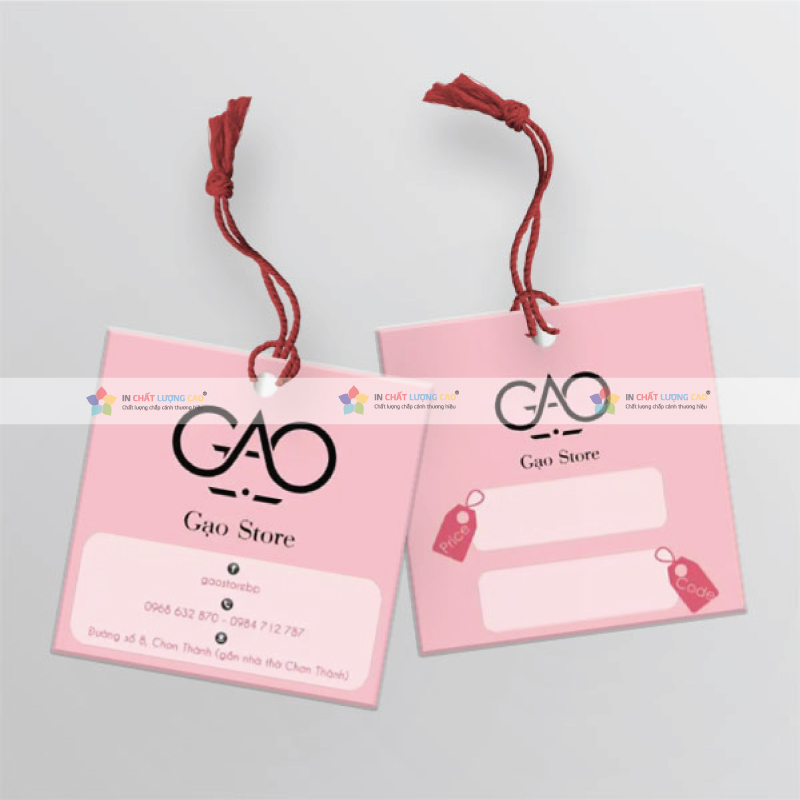 In Tag Quần Áo Theo Yêu Cầu 2025