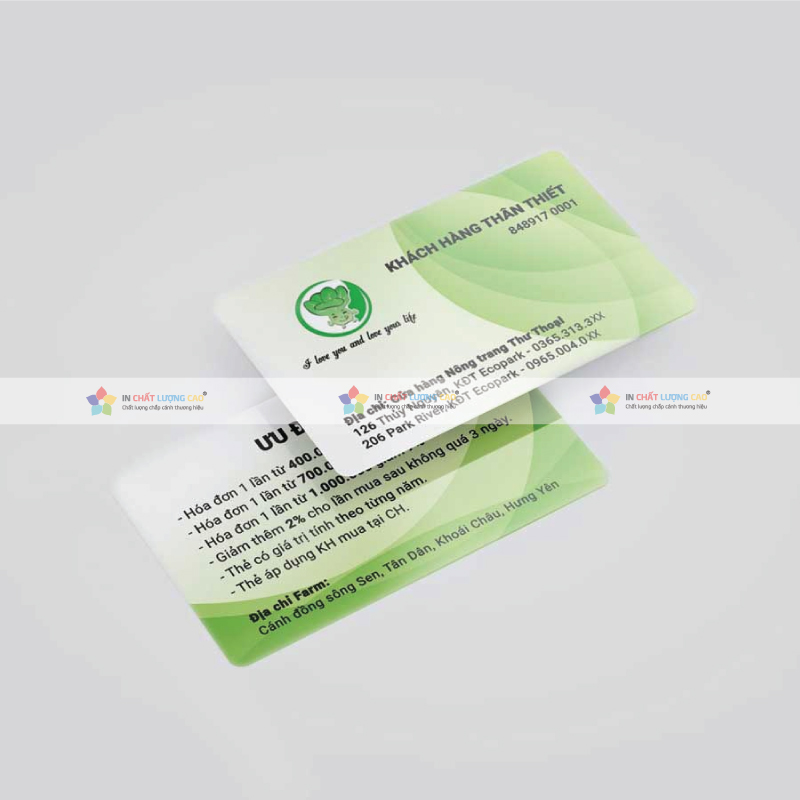 In Thẻ Nhựa Giá Rẻ, Chất Lượng 2025